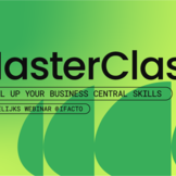 Dynamics 365 Business Central MasterClass Dynamics 365 Business Central MasterClass